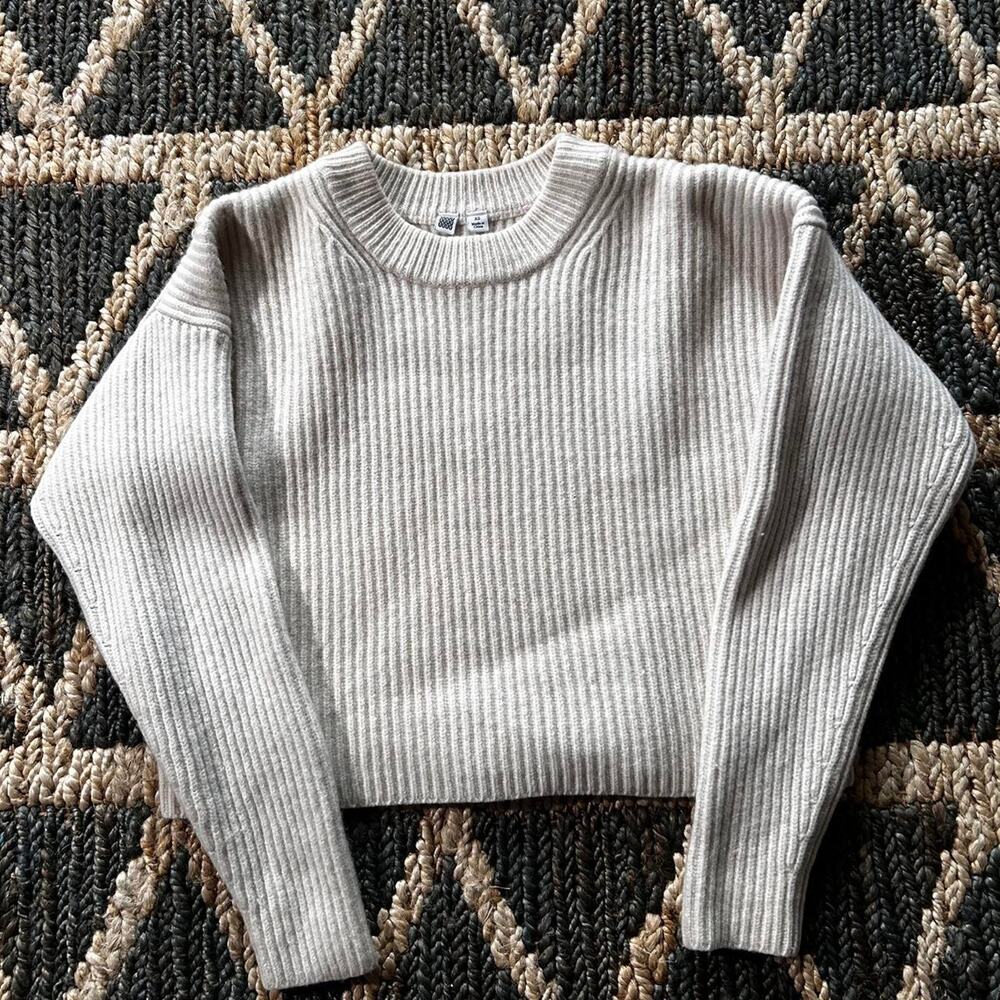 Uniqlo u 100 wool ribbed